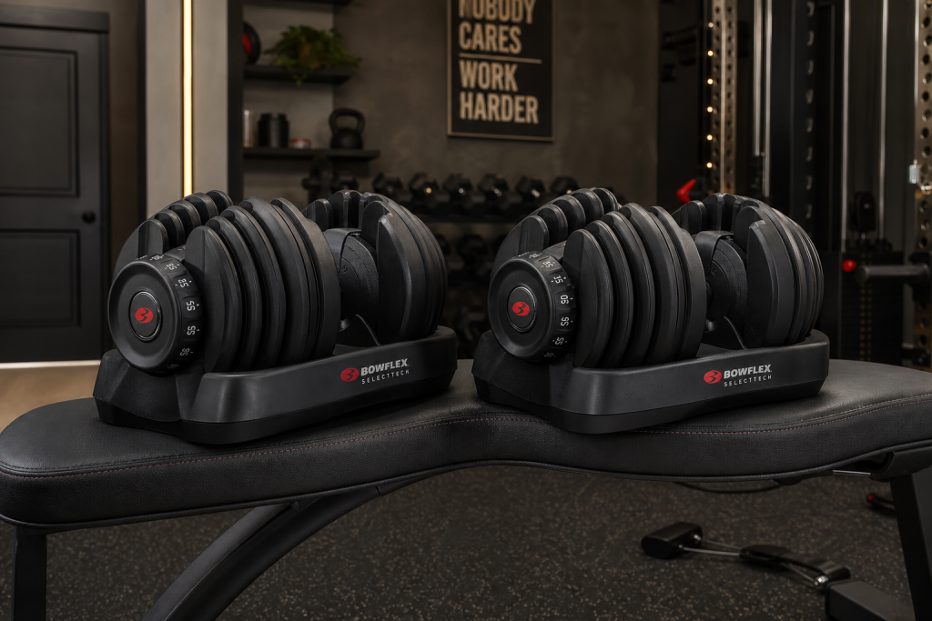 Bowflex SelectTech 552 dumbbells