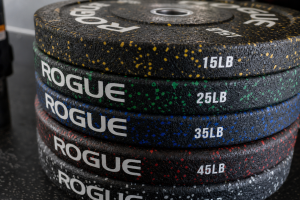 Rogue Fleck Bumper Plates