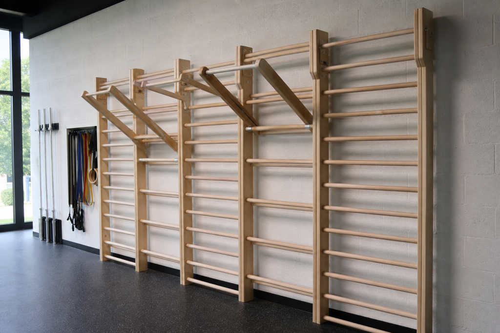 stall bars and Swedish ladder