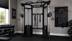 Titan Fitness Functional Trainer Cable Machine